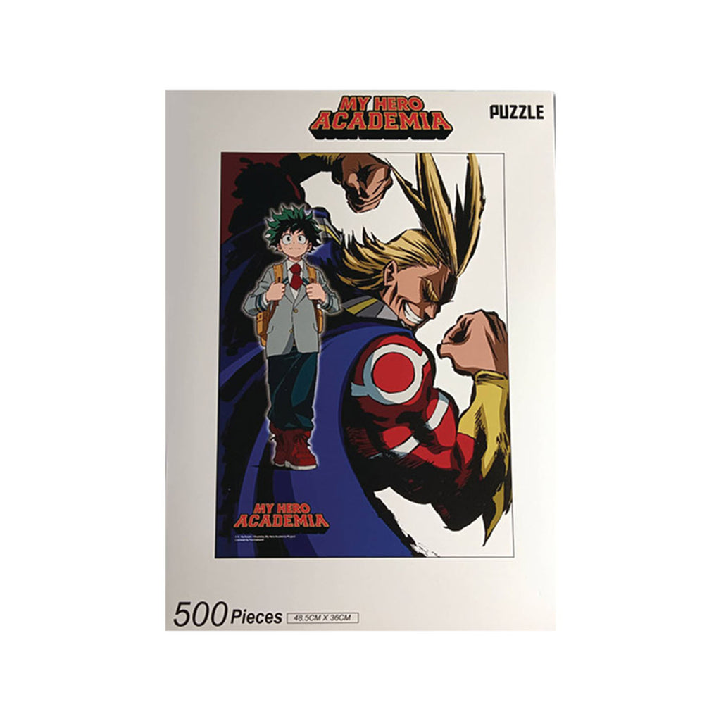 My Hero Academia Season 1 All Might Deku 500 Piece Puzzle - Radar Toys