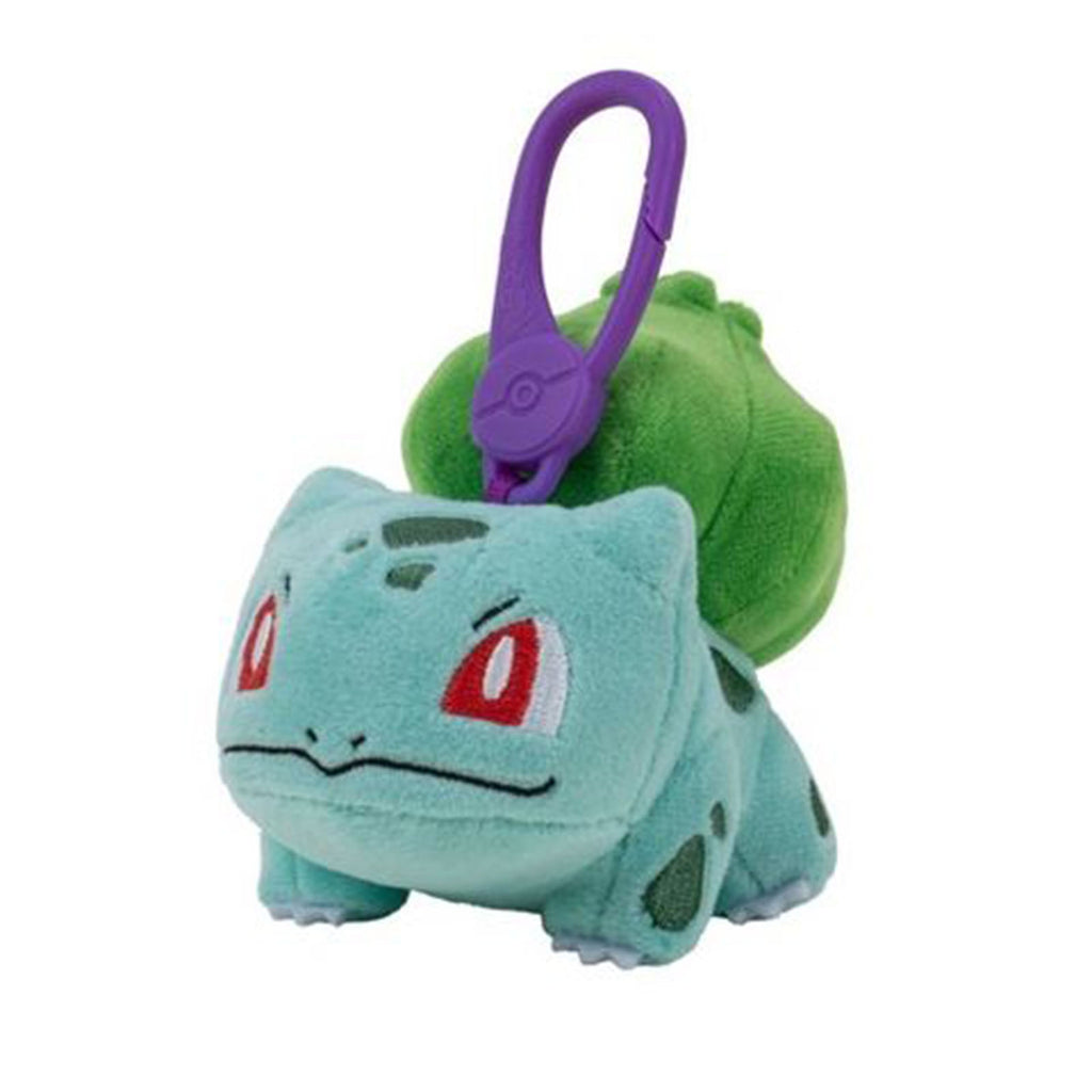 Pokemon Bulbasuar Clip On Plush Figure