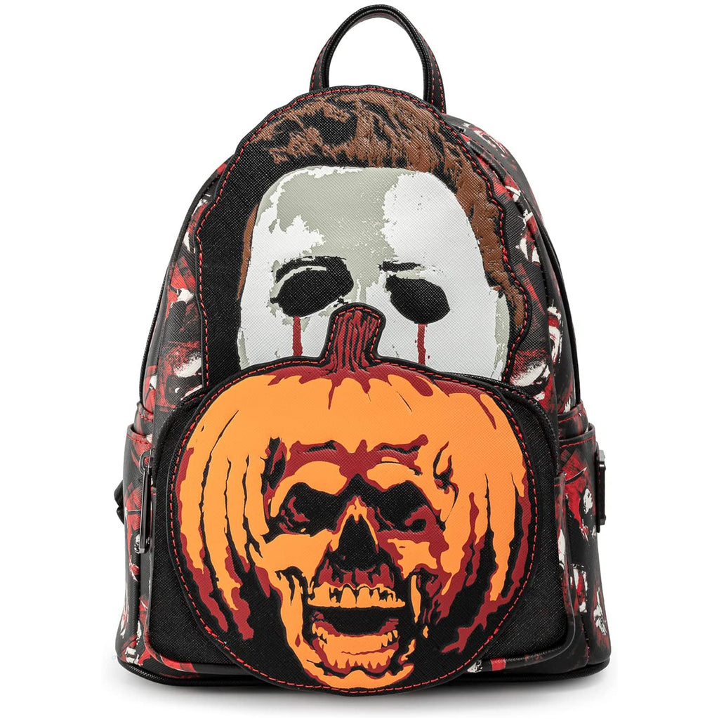 Loungefly Halloween 2 Michael Myers Pumpkin Mini Backpack
