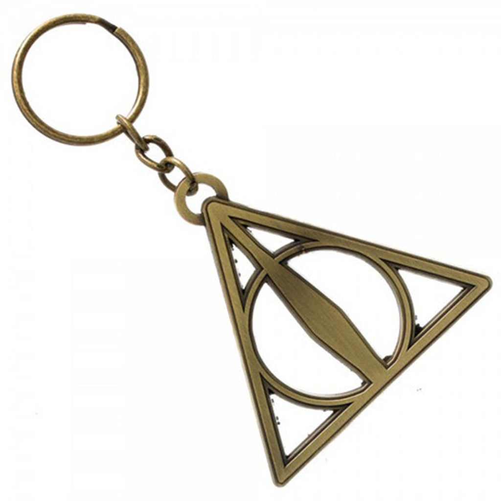 Harry Potter Deathly Hallows Metal Keychain - Radar Toys