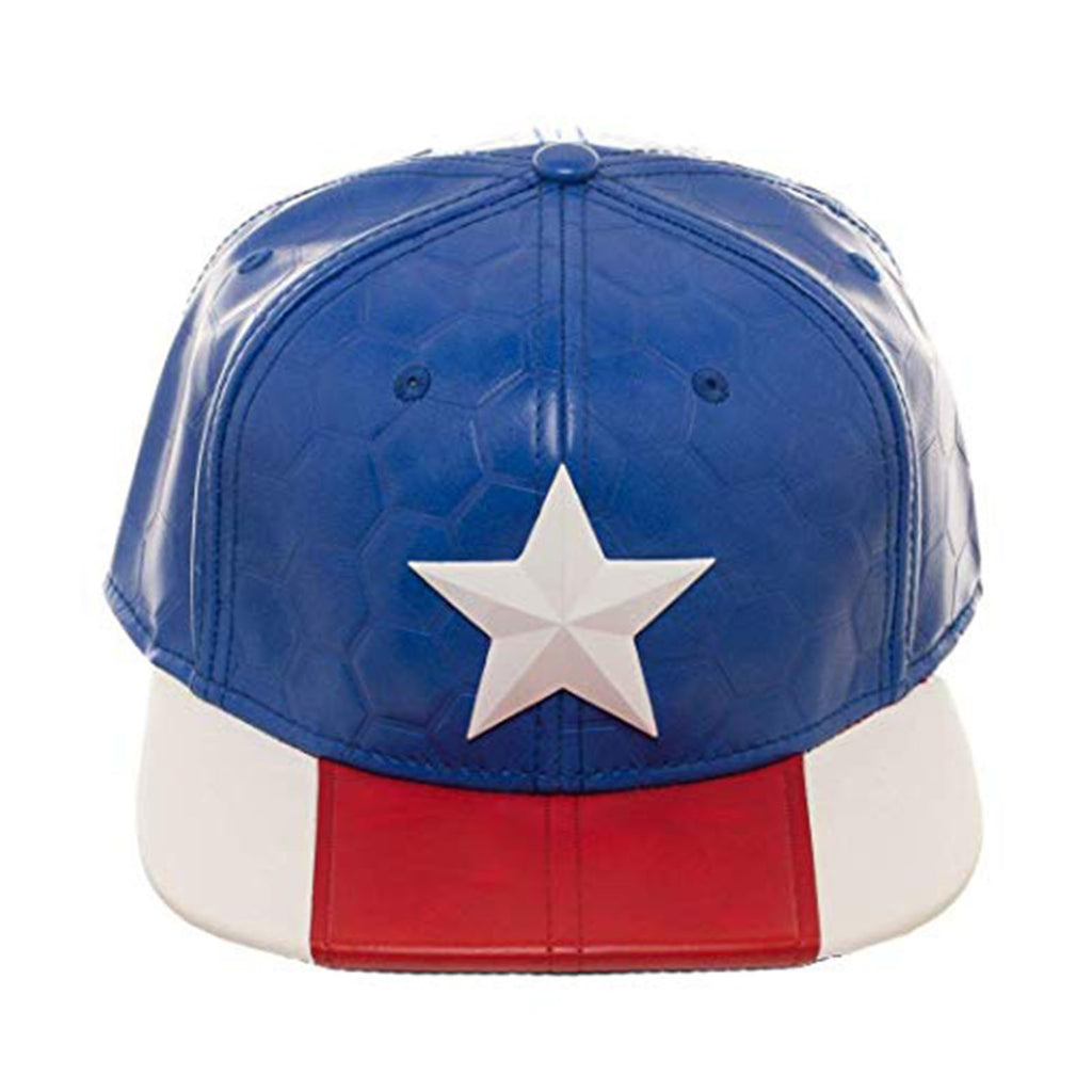 Captain America Now Suit Up Snapback Hat