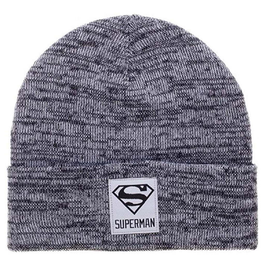 DC Superman Marled Cuff Beanie