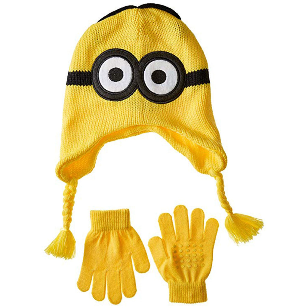 Despicable Me Reversible Laplander Hat And Glove Set