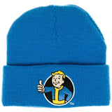 Fallout Vault Boy Blue Beanie - Radar Toys
