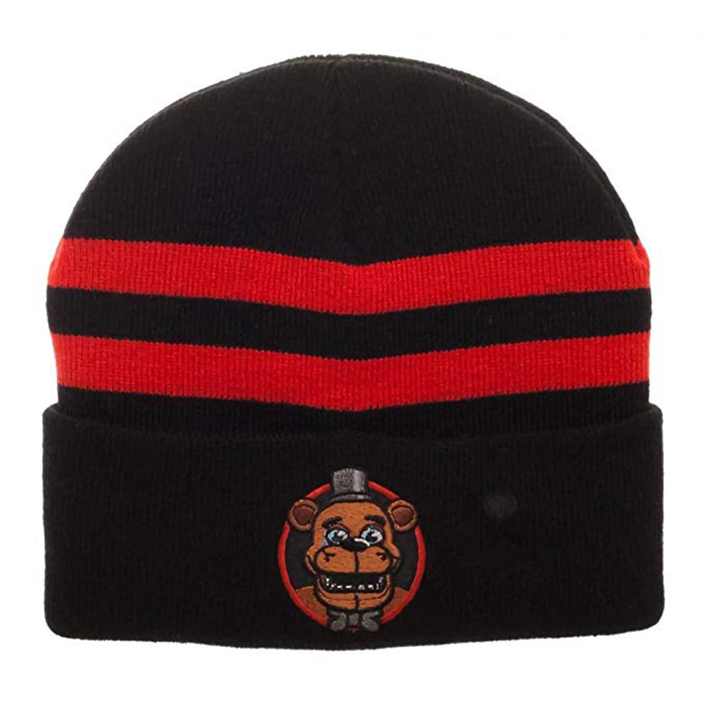 Five Nights At Freddy's Fiber Optic Light Up Logo Beanie