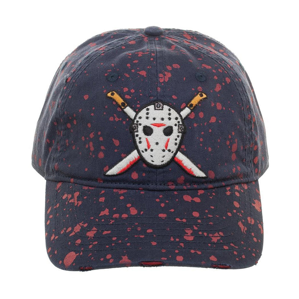 Friday The 13th Blood Splatter Adjustable Hat