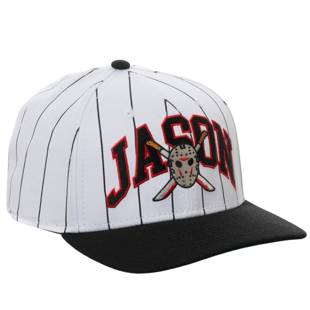 Friday The Thirteenth Pinstripe Snapback Hat