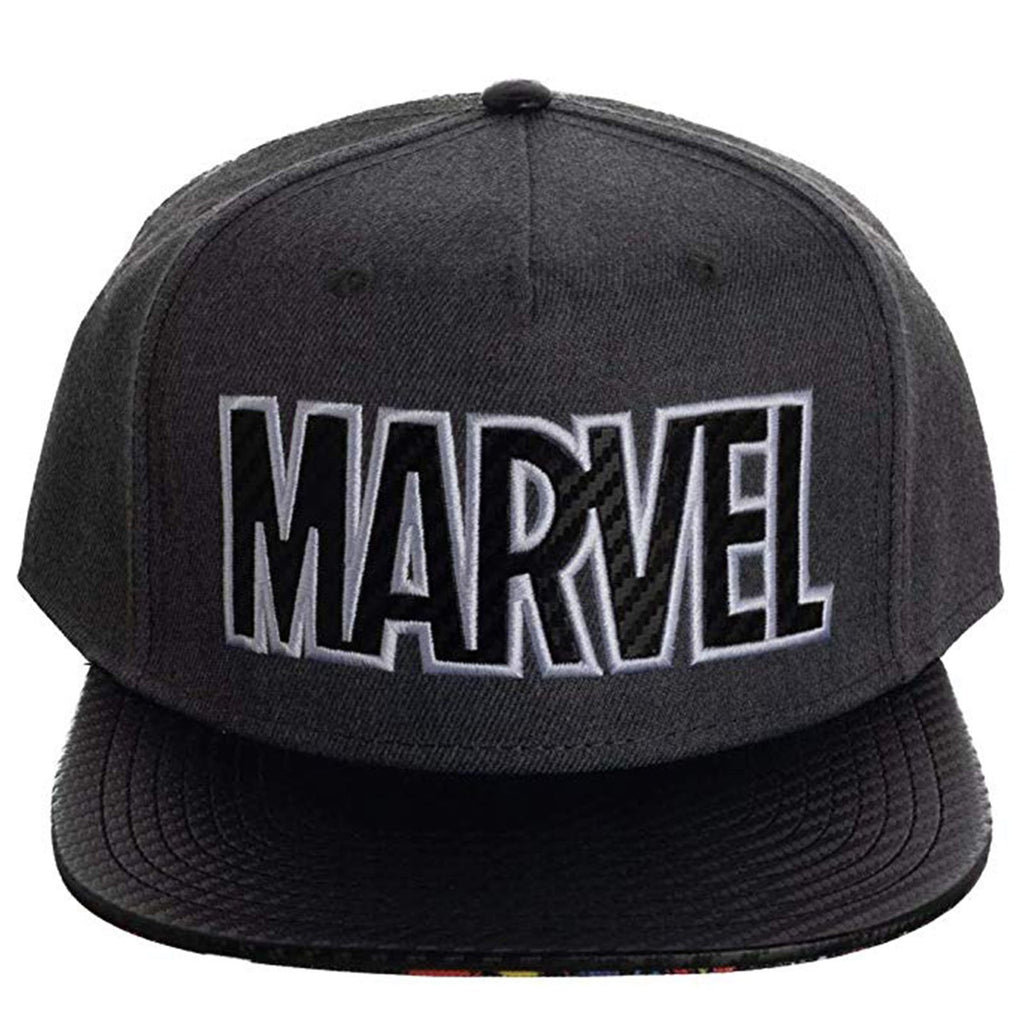 Marvel Superheroes Grey Snapback Hat
