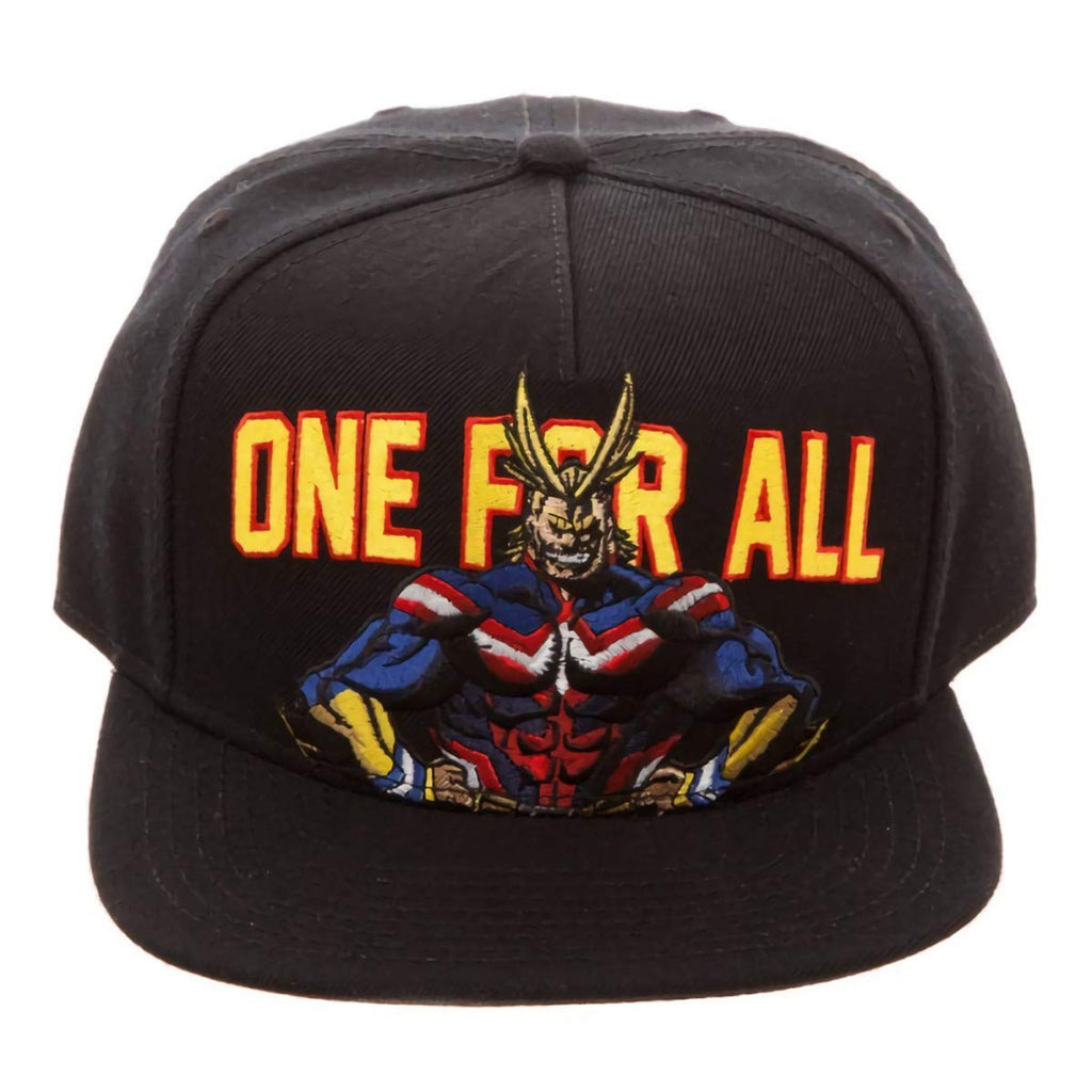 My Hero Academia One For All Black Adjustable Hat