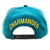 Pokemon Charmander Blue Snapback Hat - Radar Toys