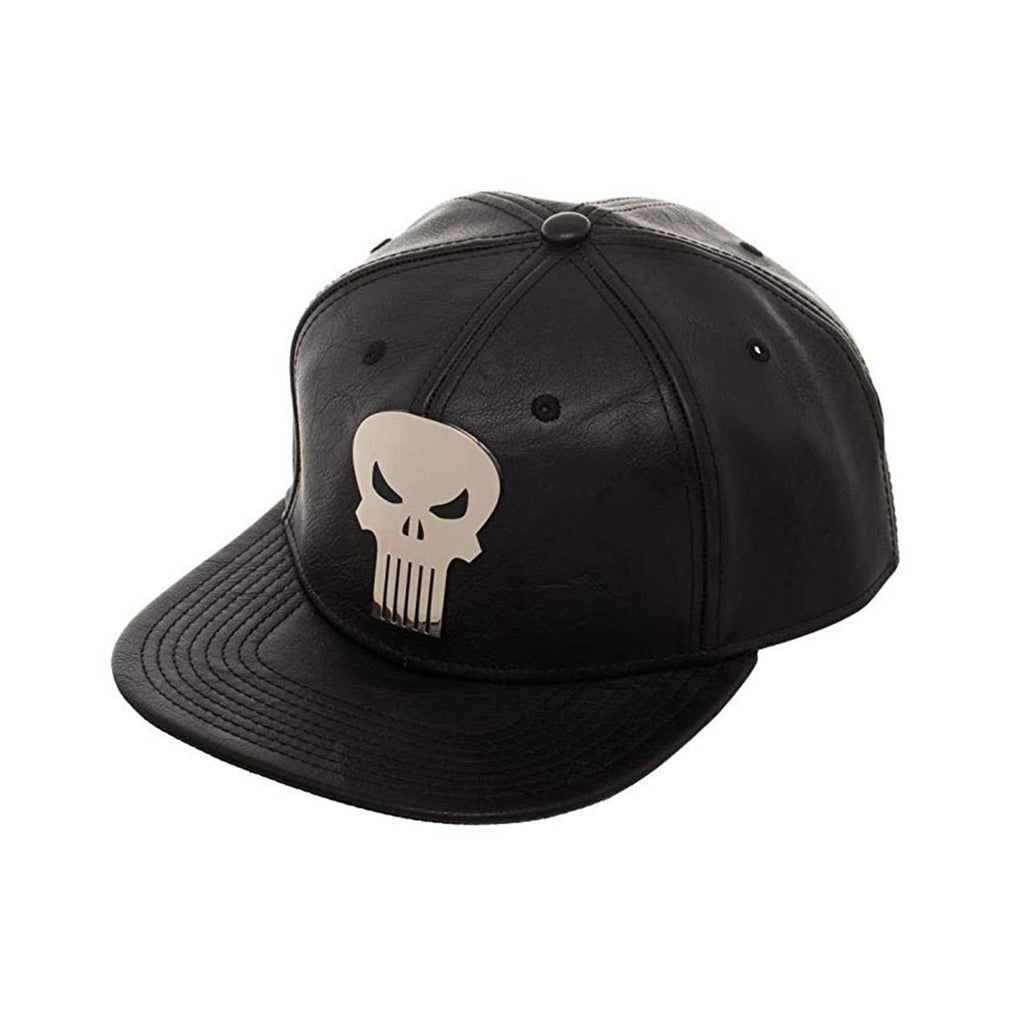 Punisher Skull Suit Up Snapback Hat