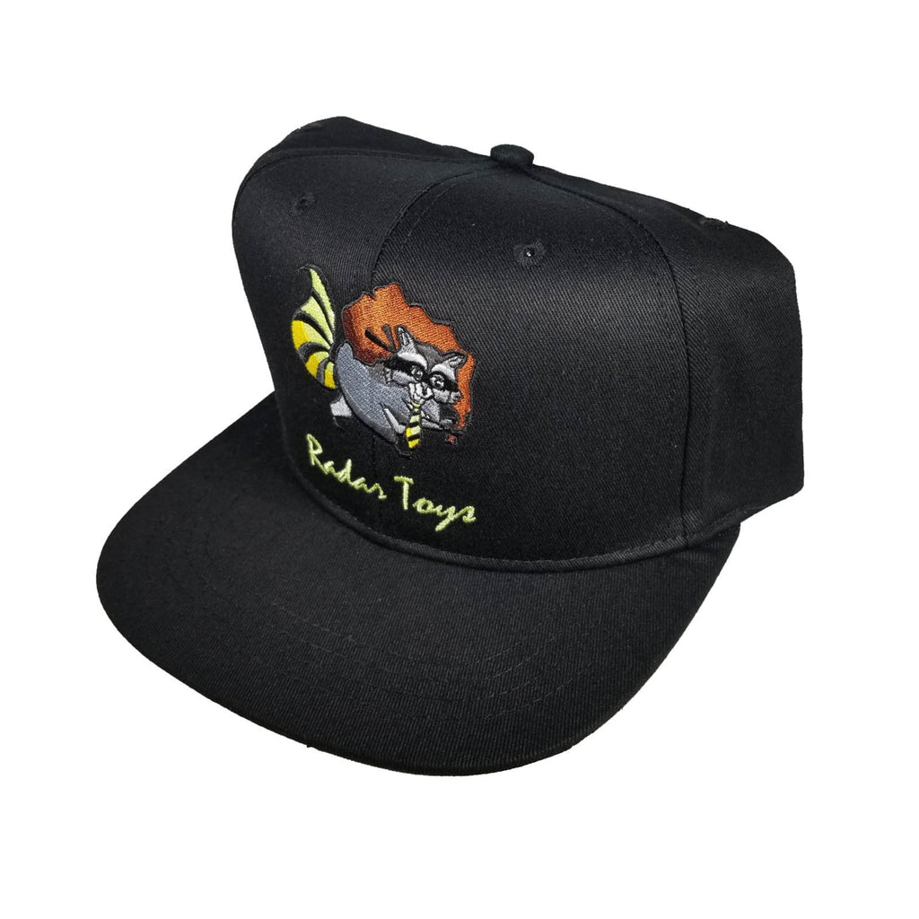 Radar Toys Logo Black Snapback Hat