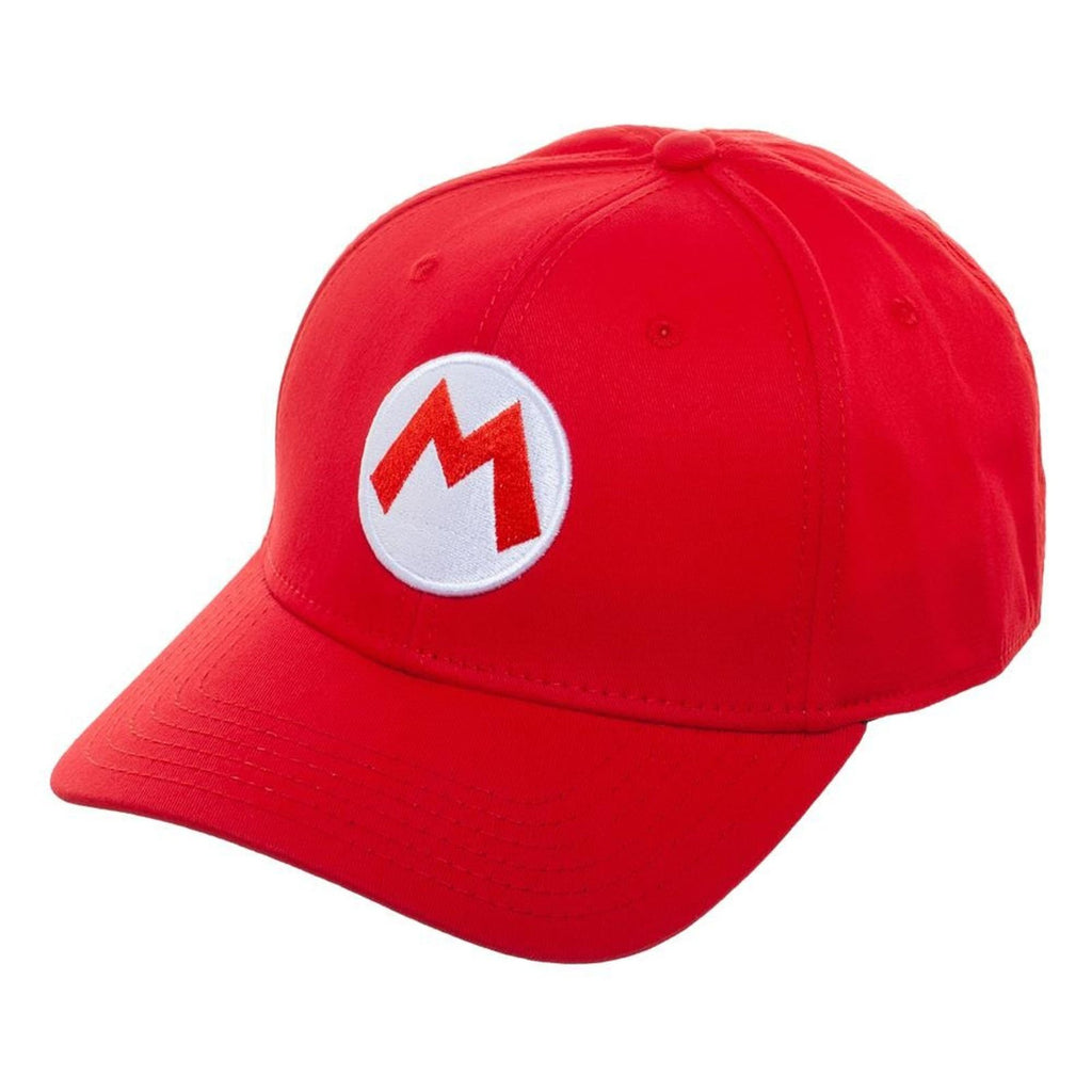Super Mario Brothers Mario Red Stretch Fit Hat