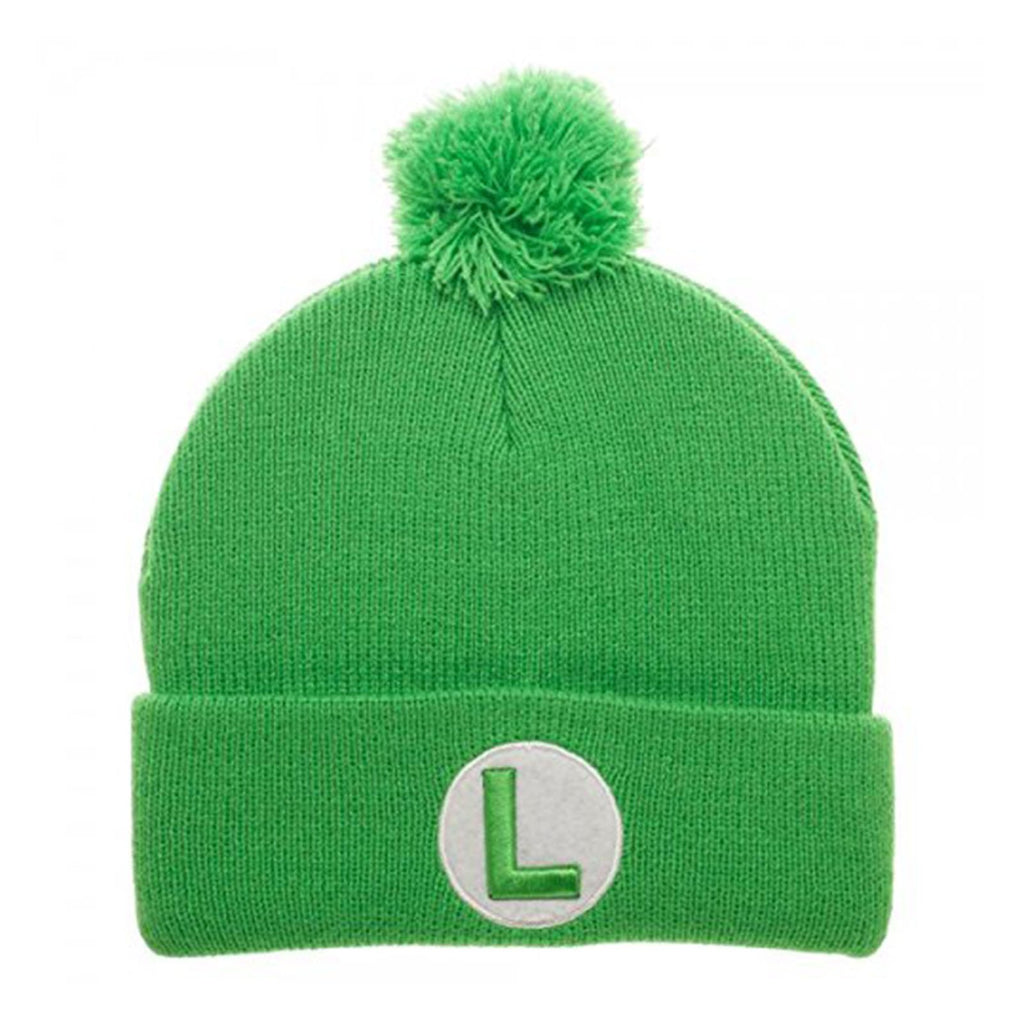 Super Mario Luigi Pom Beanie