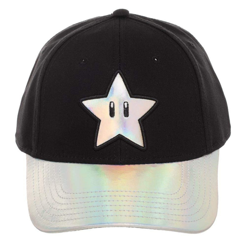 Super Mario Star Ball Cap Adjustable Hat