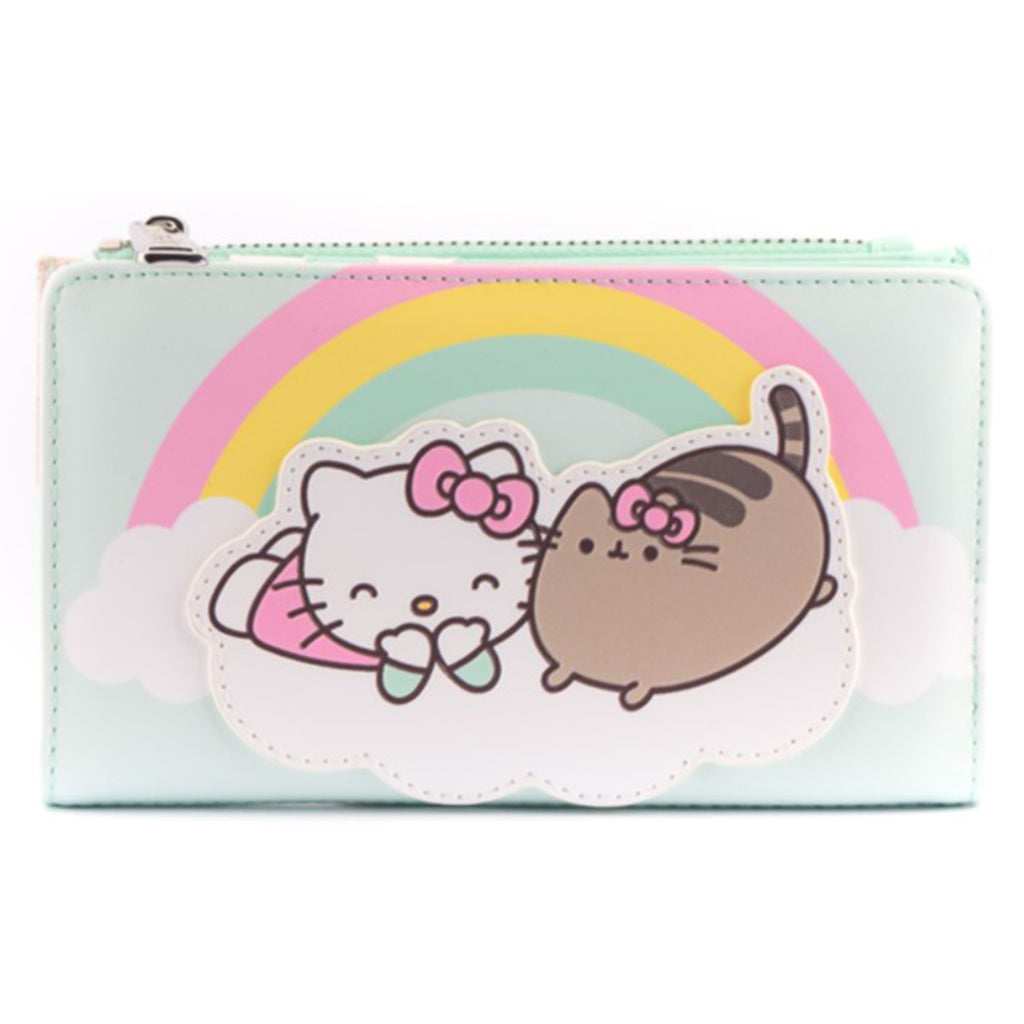 Loungefly Pusheen X Hello Kitty Cloud Lounging Bifold Wallet