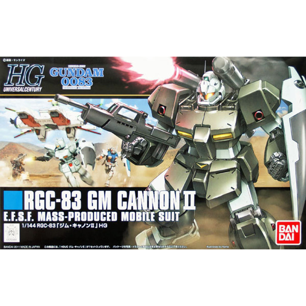 Bandai Gundam GM Cannon II HG Model Kit