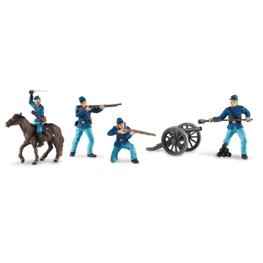 Civil War Union Soldiers Collection 2 Toob Mini Figures Safari Ltd