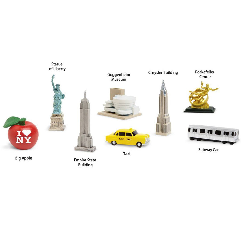 New York City Toob Mini Figures Safari Ltd - Radar Toys