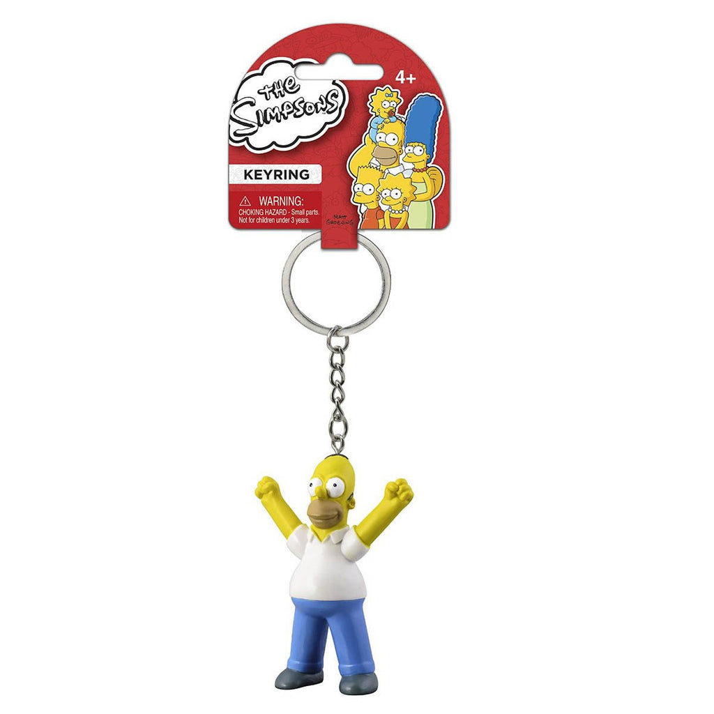 Simpsons Yahoo Homer Figure Keychain