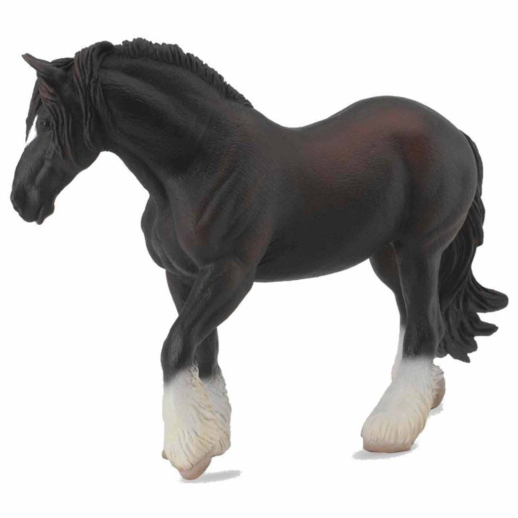 CollectA Shire Mare Black Horse Figure 88582