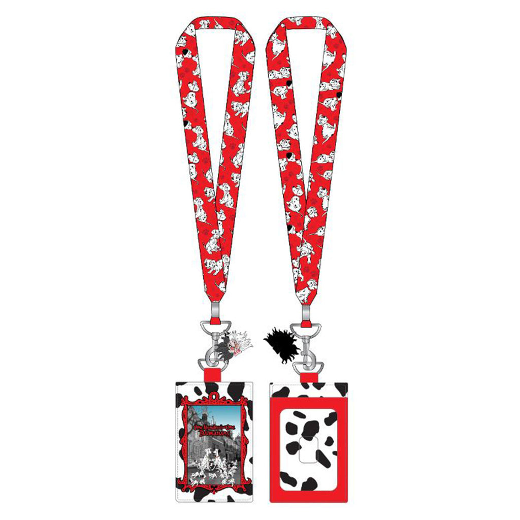 Loungefly Disney 101 Dalmations Lanyard With Cardholder
