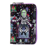 Loungefly Beetlejuice Icons AOP Zip Wallet - Radar Toys
