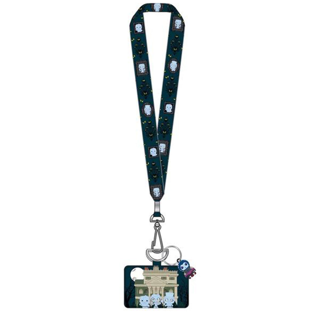 Loungefly POP Disney Haunted Mansion Lanyard With Cardholder