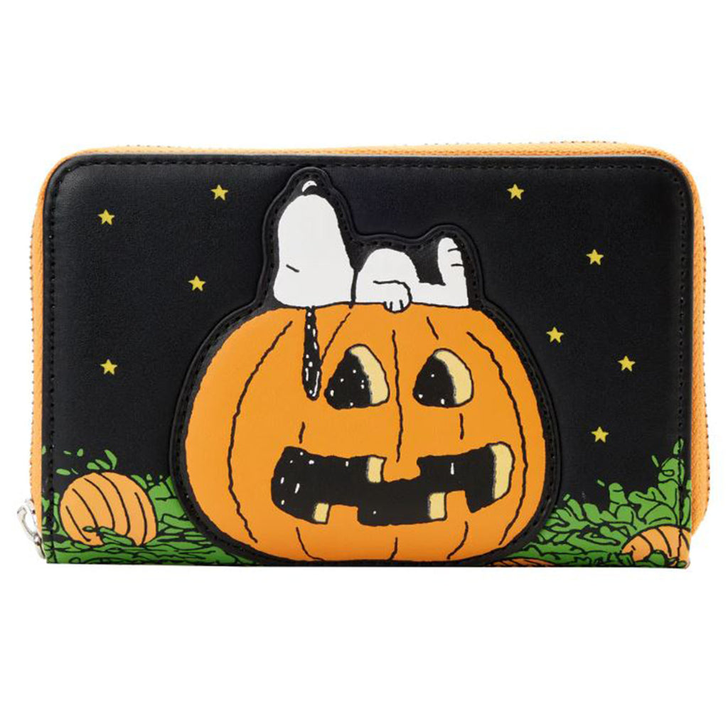 Loungefly Peanuts Great Pumpkin Snoopy Zip Around Wallet - Radar Toys