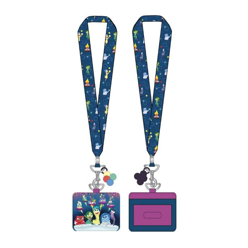 Loungefly Pixar Inside Out Control Panel Lanyard With Cardholder - Radar Toys