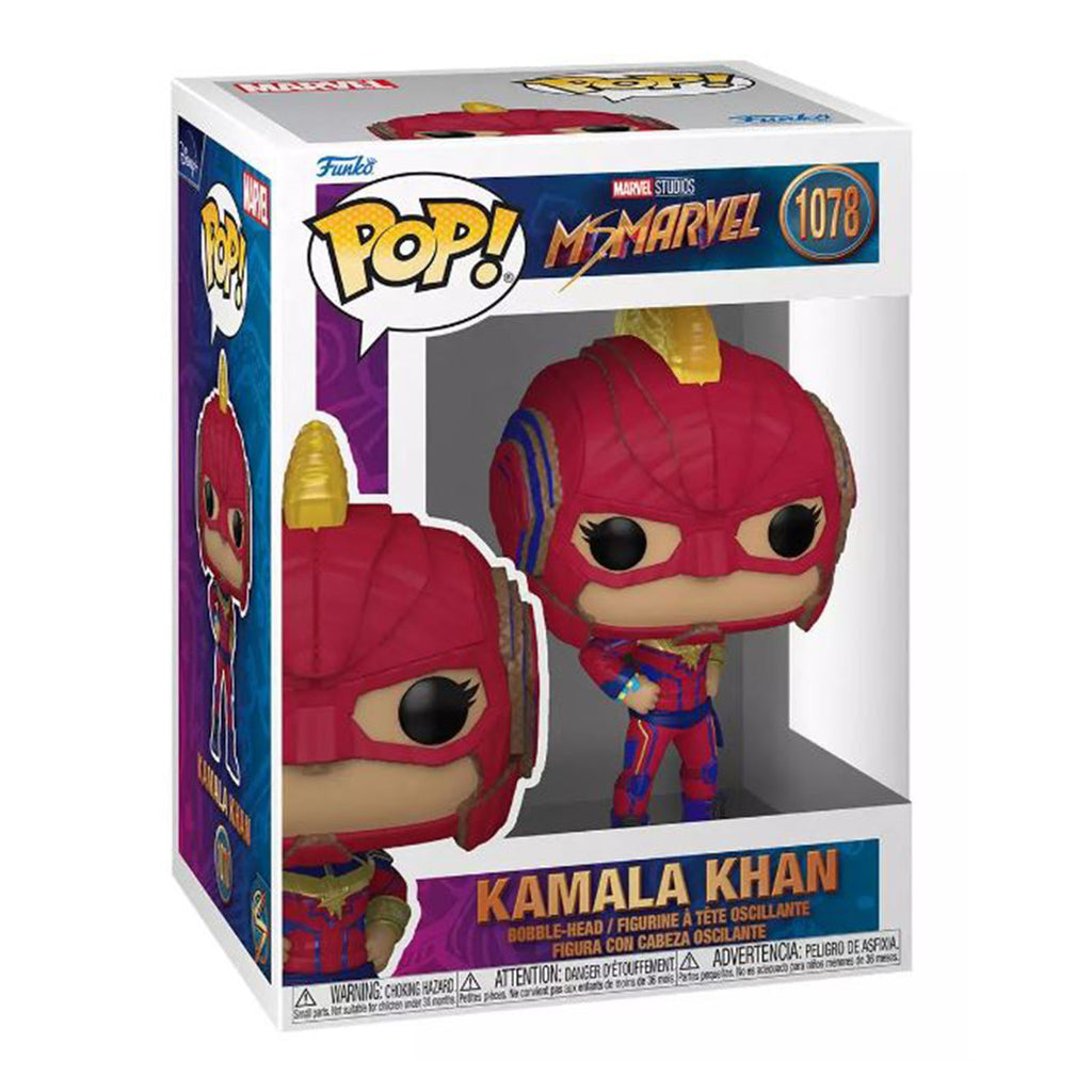 Funko Marvel POP Ms Marvel Kamala Khan Figure Set - Radar Toys