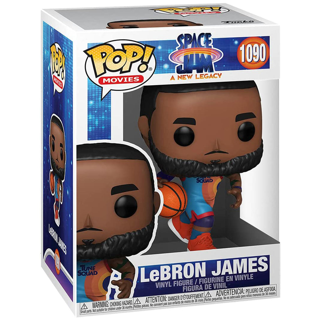 Funko Space Jam New Legacy POP Lebron James Dribbling Vinyl Figure