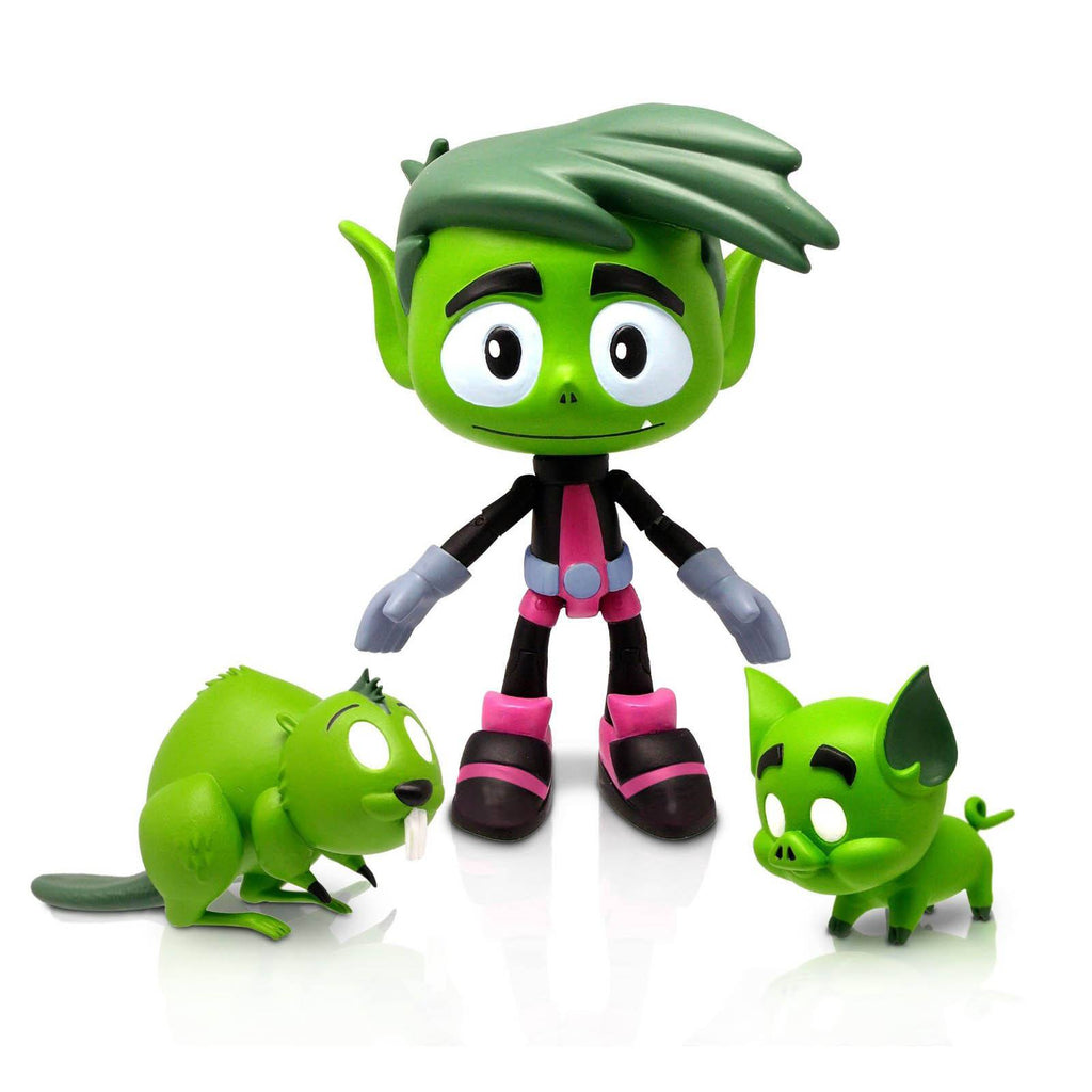 Teen Titans Go Beast Boy With Animal Accessories Action Figure