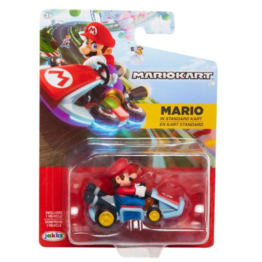 Super Mario Kart Racers Mario Standard Kart Figure