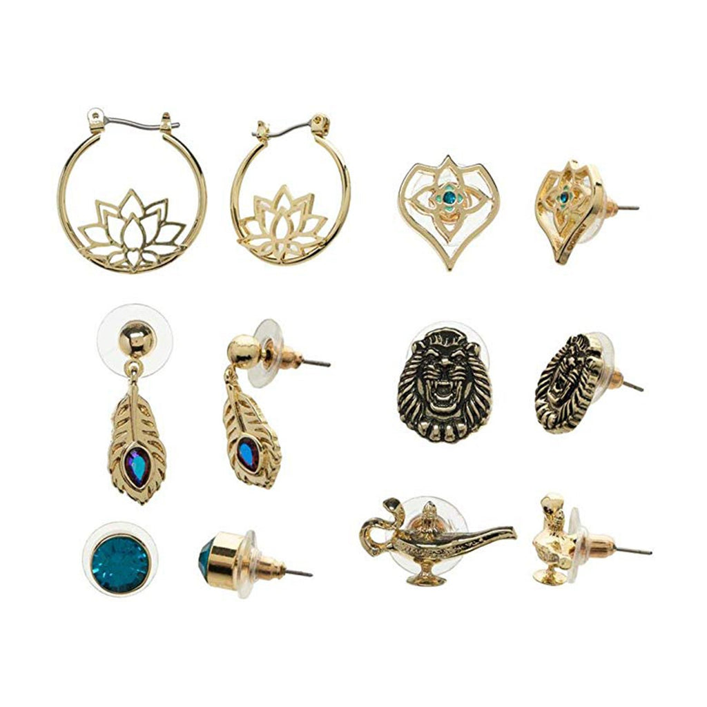 Disney Aladdin Symbols Mixed Earring Set