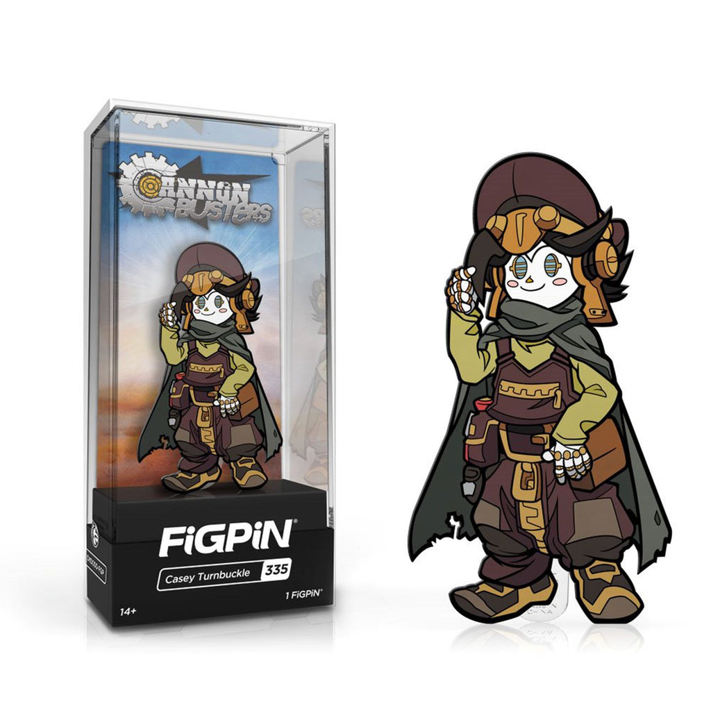 Figpin Cannon Busters Casey Turnbuckle Collectible Pin #335