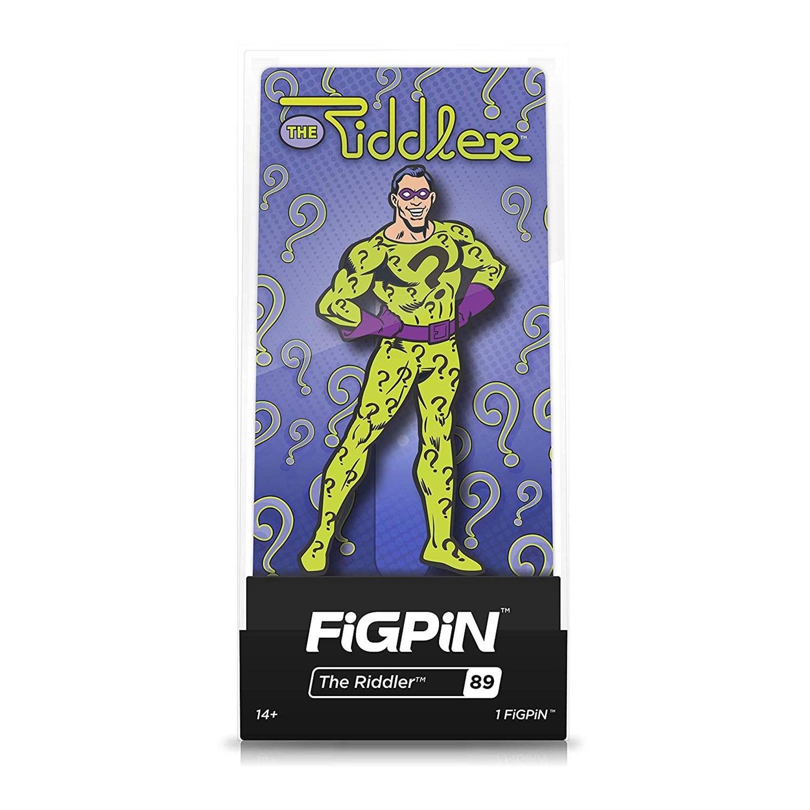Figpin DC Classic The Riddler Collectible Pin #89 | Radar Toys
