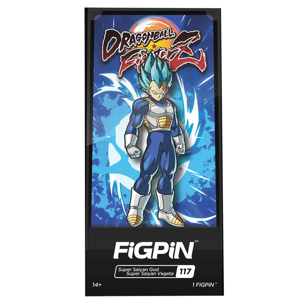 Figpin Dragon Ball Fighter Z SSGSS Vegeta Collectible Pin #117