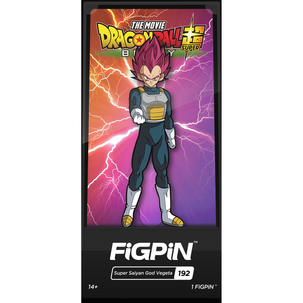 Figpin Dragon Ball Super Broly Movie SSG Vegeta Collectible Pin #192