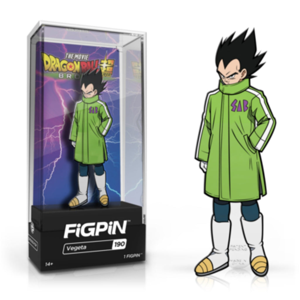 Figpin Dragon Ball Super Broly Movie Vegeta Collectible Pin #190