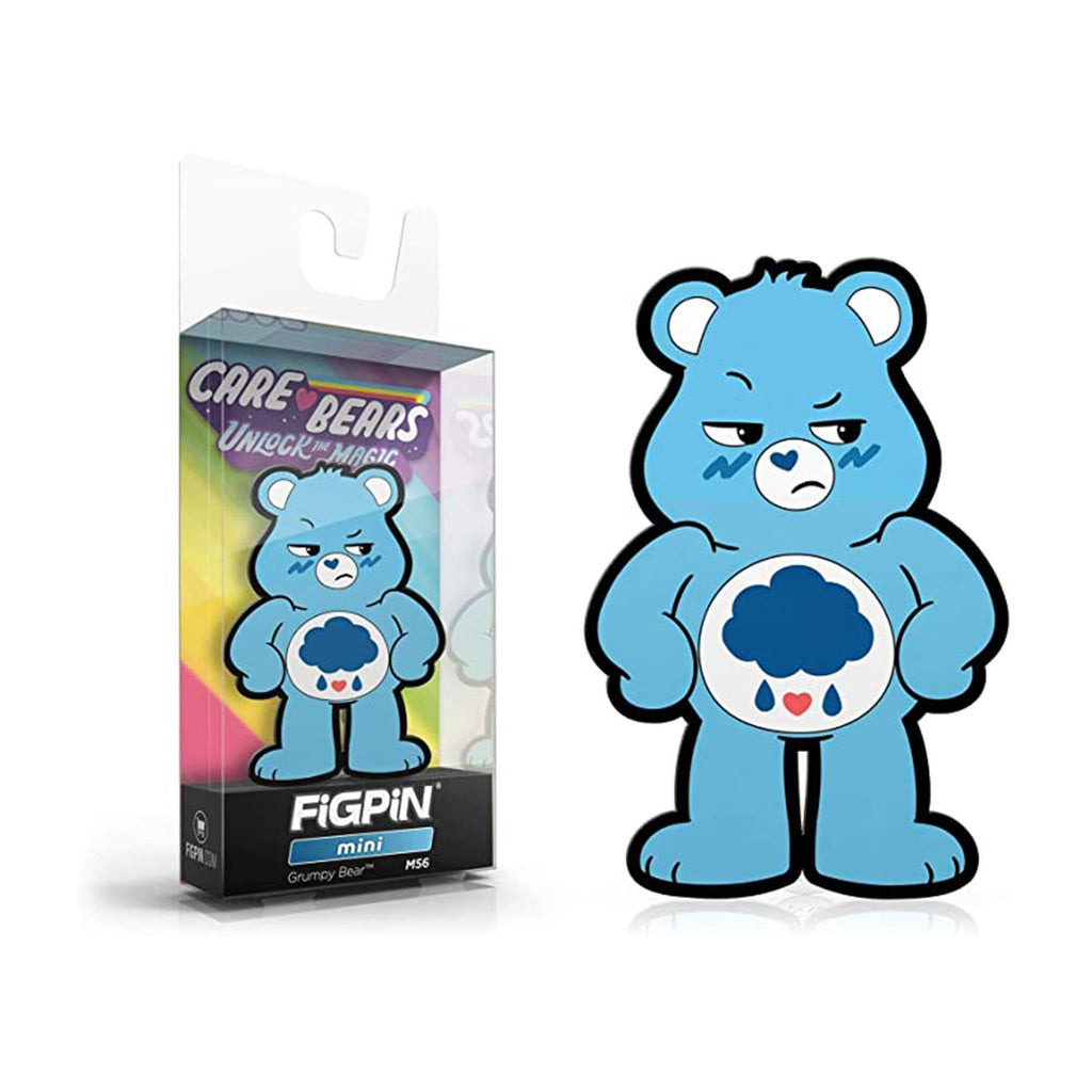 Figpin Mini Care Bears Unlock Magic Grumpy Bear Collectible Pin #M56