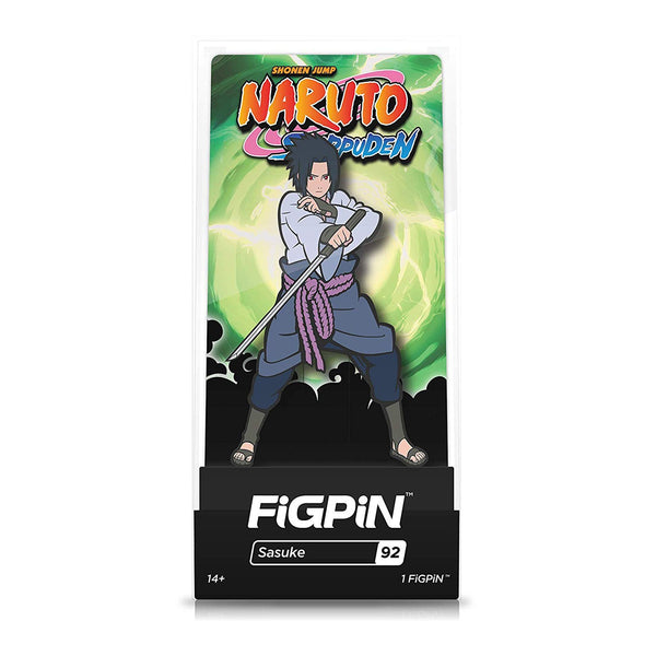 Figpin Naruto Shippuden Sasuke Collectible Pin #92 | Radar Toys