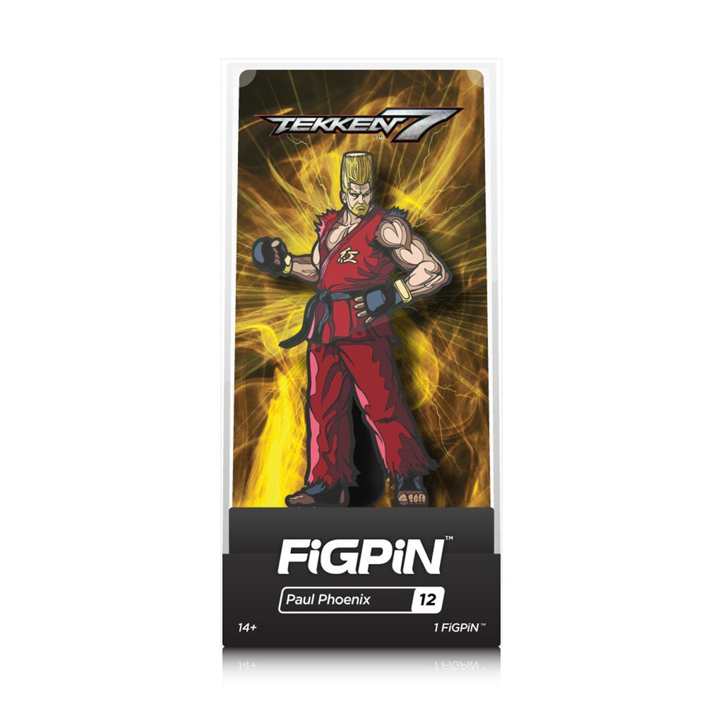 Figpin Tekken 7 Paul Phoenix Collectible Pin #12