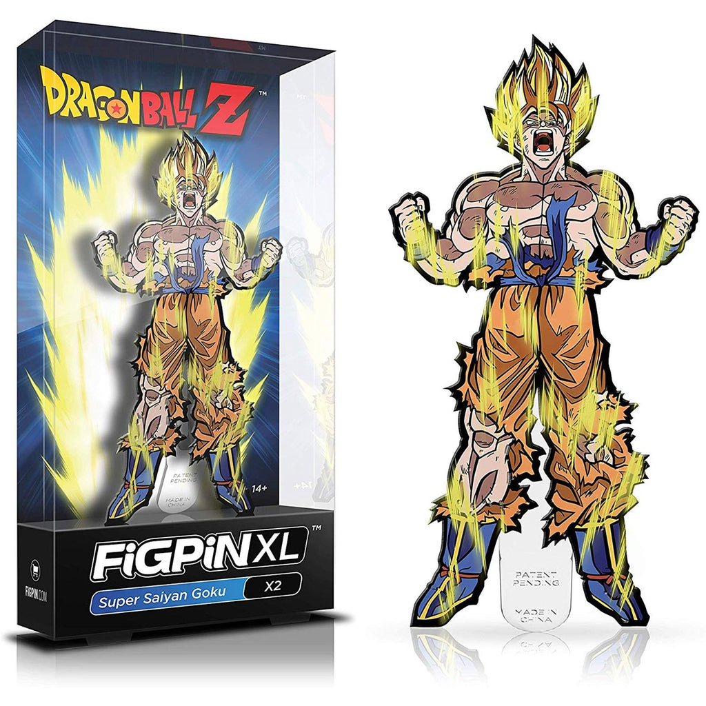 Figpin XL Dragon Ball Z Super Saiyan Goku Collectible Pin