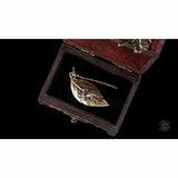 Firefly 14k Gold Plated/Sterling Silver Leaf on the Wind Pendant Necklace - Radar Toys