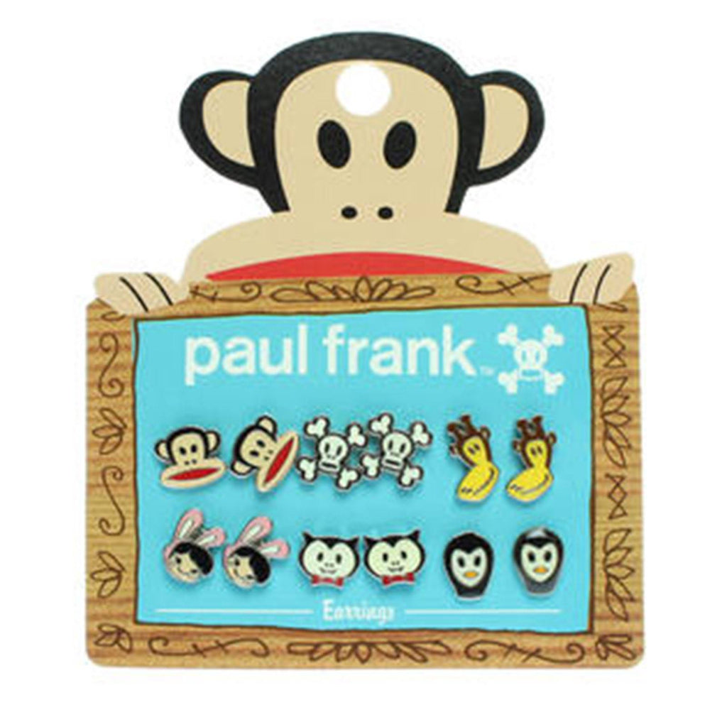 Paul Frank Julius Friends Earrings 6 Piece Set