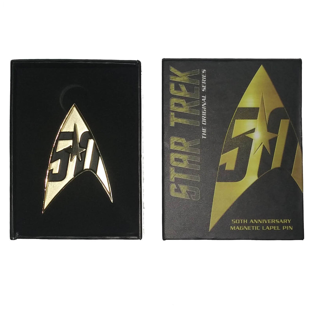 Star Trek Original Series 50th Anniversary Magnetic Lapel Pin