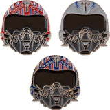 Top Gun Classic Helmets Enamel Pin Set - Radar Toys