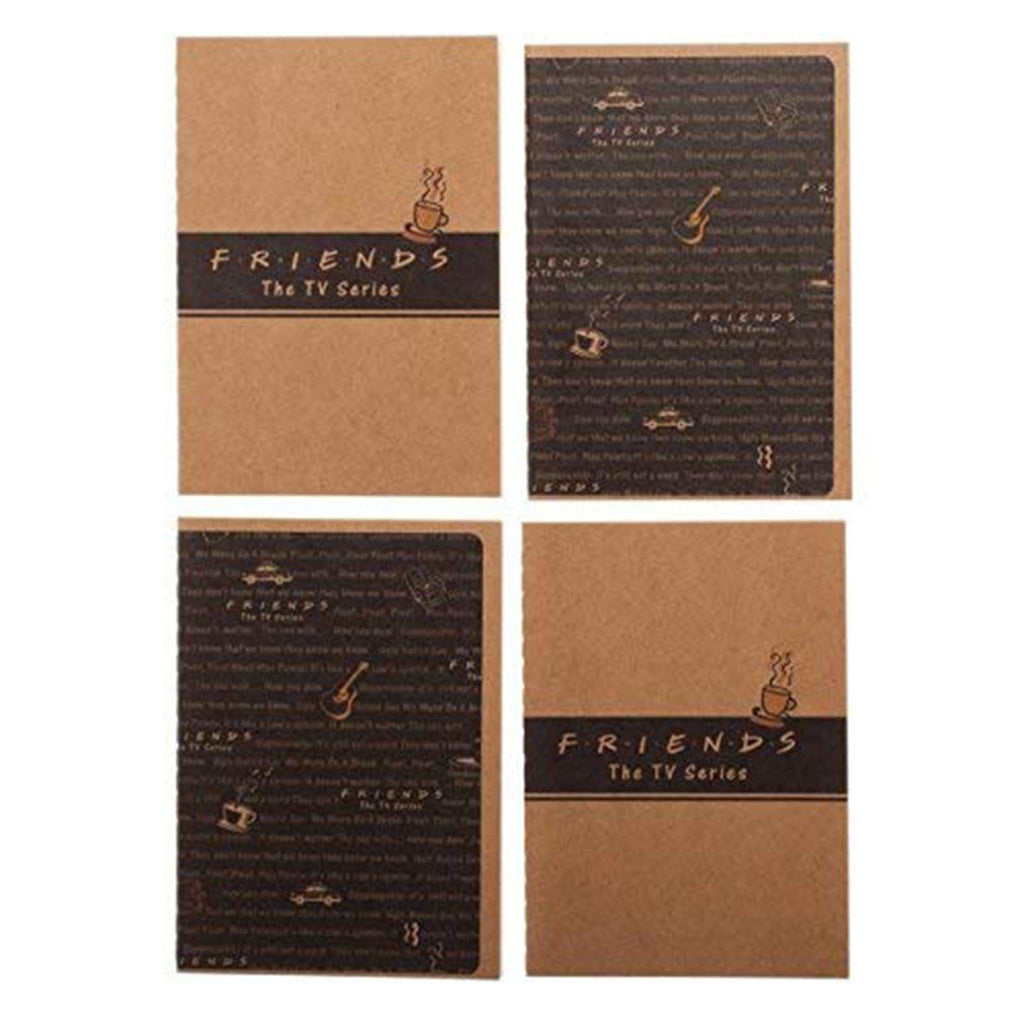 Friends TV Series 4 Pack Of Mini Notebooks