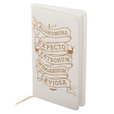 Harry Potter Spells White Travel Journal - Radar Toys